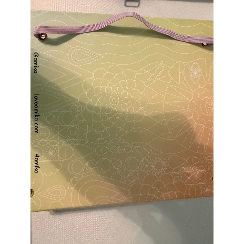Amika Planner 3-Ring Binder Sticker Sheets Graphic hair care